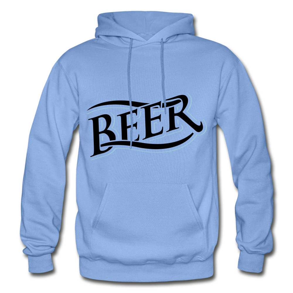 Beer Hoodie - carolina blue