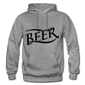 Beer Hoodie - graphite heather
