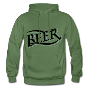 Beer Hoodie - military green