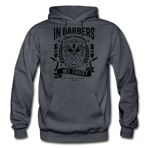 In Barbers We Trust - charcoal gray
