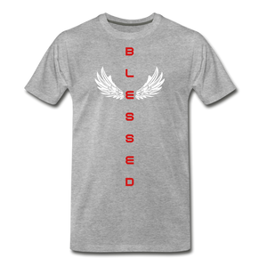 Blessed Wings - heather gray