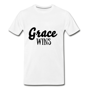 Grace Wins - white
