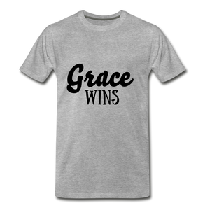 Grace Wins - heather gray