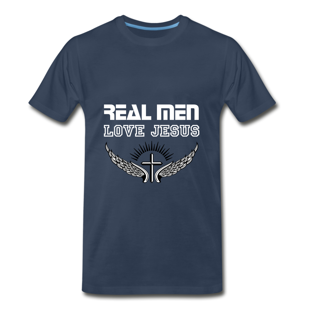 Real Men Love Jesus - navy