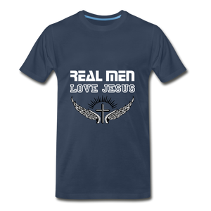 Real Men Love Jesus - navy