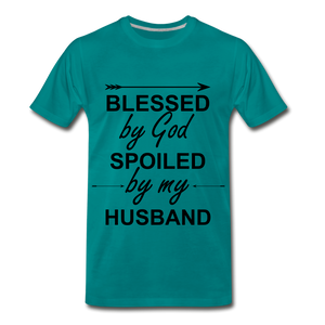 Blessed By God - teal