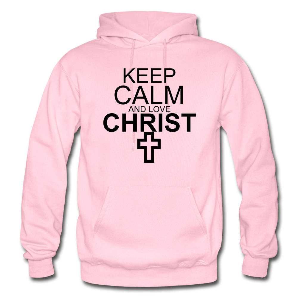 Love Christ Hoodie - light pink