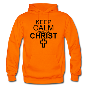 Love Christ Hoodie - orange