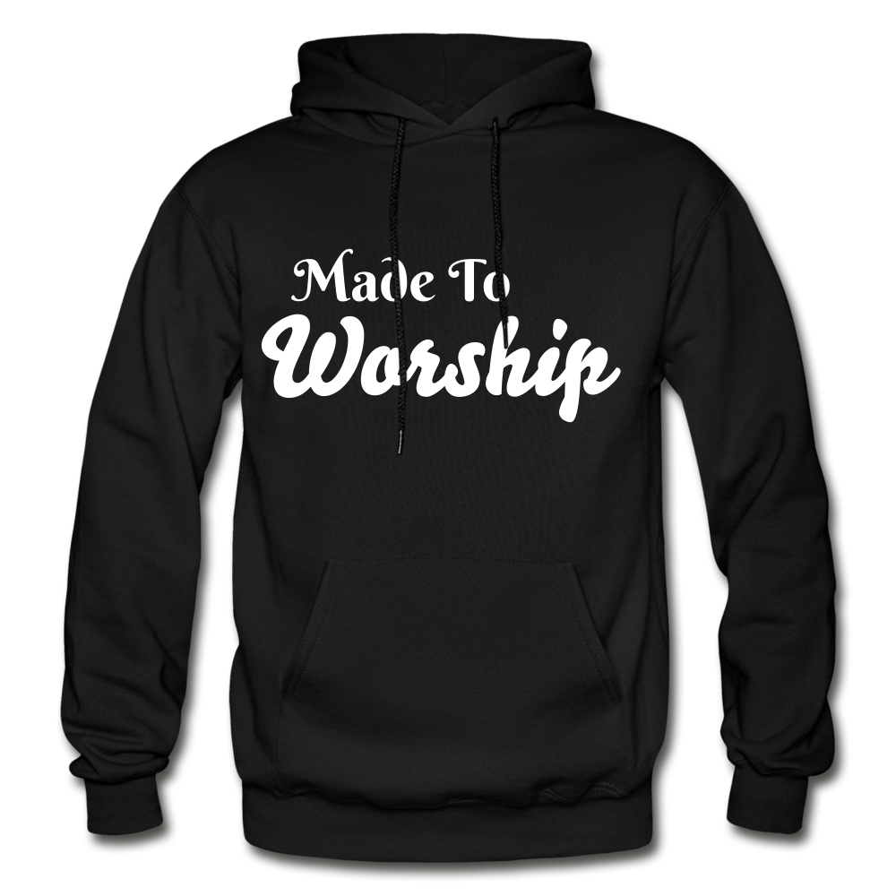 Made To Worship Hoodie - black