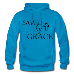Saved By Grace. - turquoise