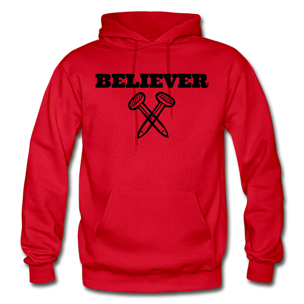 Believer Hoodie - red