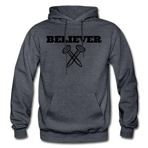Believer Hoodie - charcoal gray