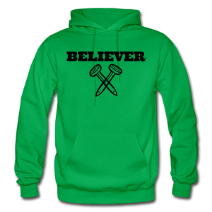 Believer Hoodie - kelly green