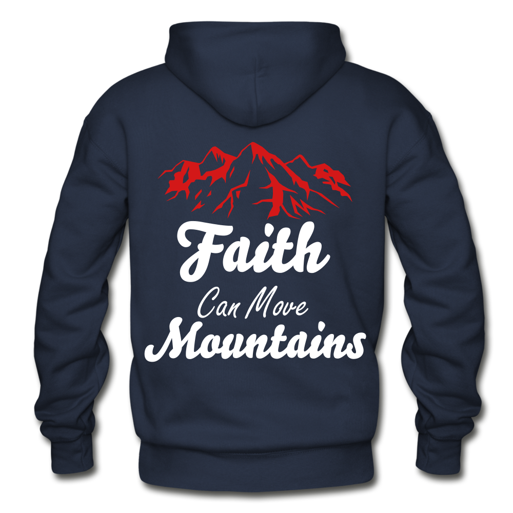 Faith Can Move Mountains. - navy