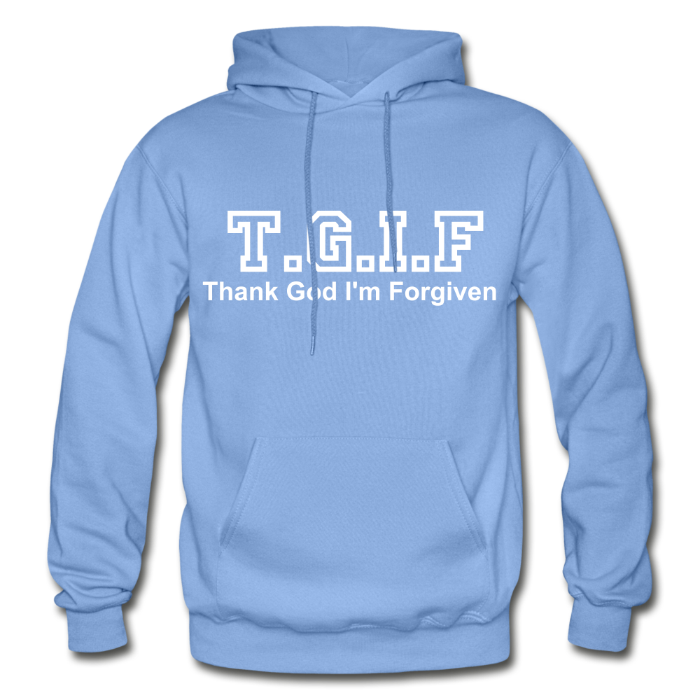 T.G.I.F Hoodie - carolina blue