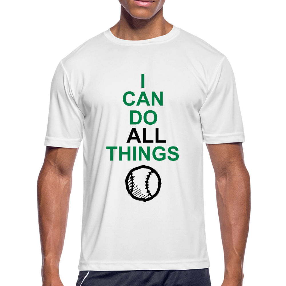 I Can Do All Things Baseball - white