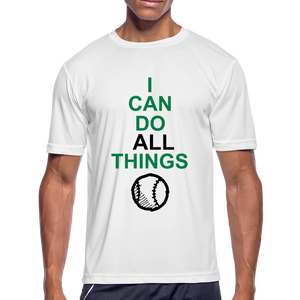 I Can Do All Things Baseball - white
