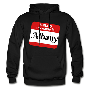 My Name Is Albany. - black