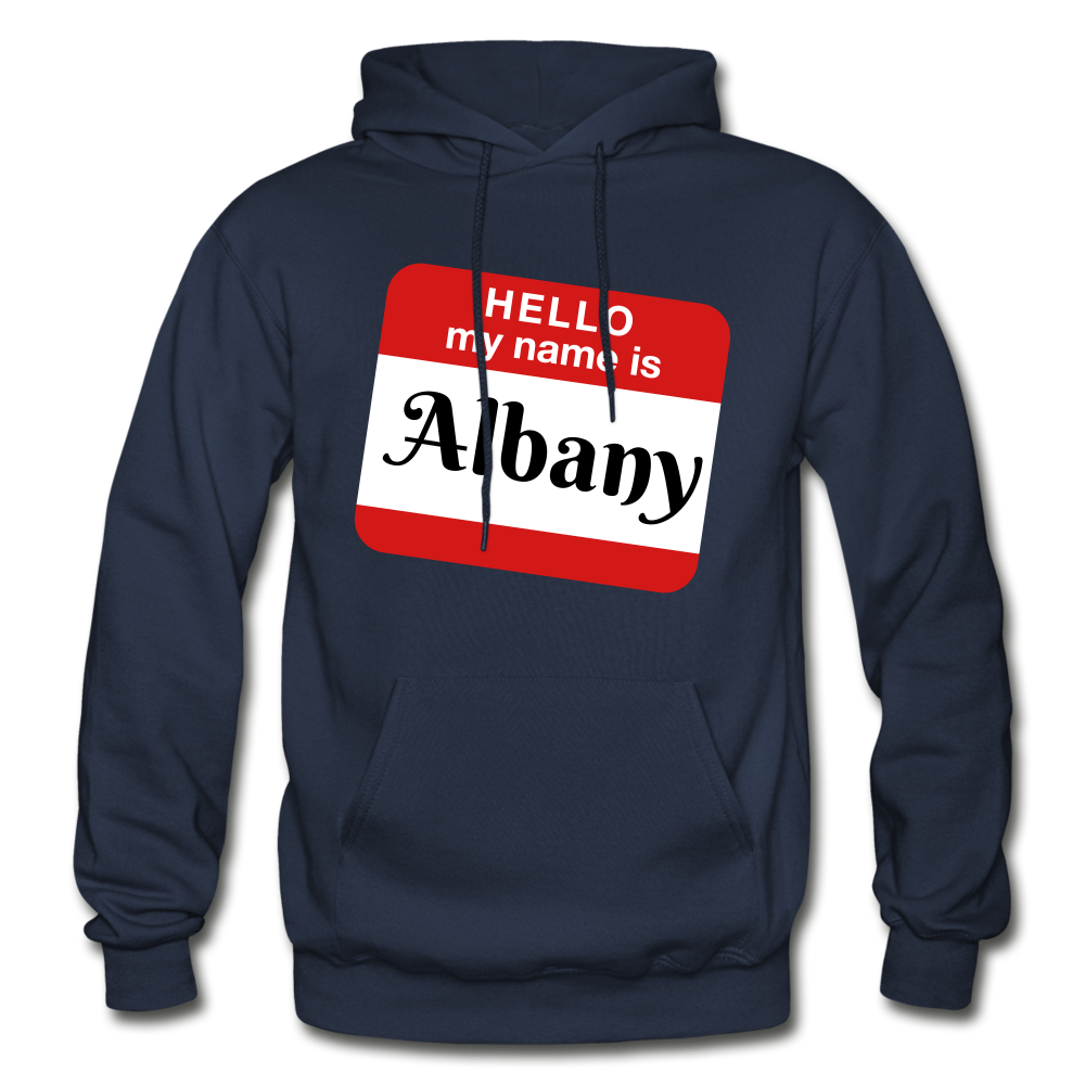 My Name Is Albany. - navy