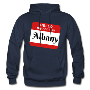 My Name Is Albany. - navy