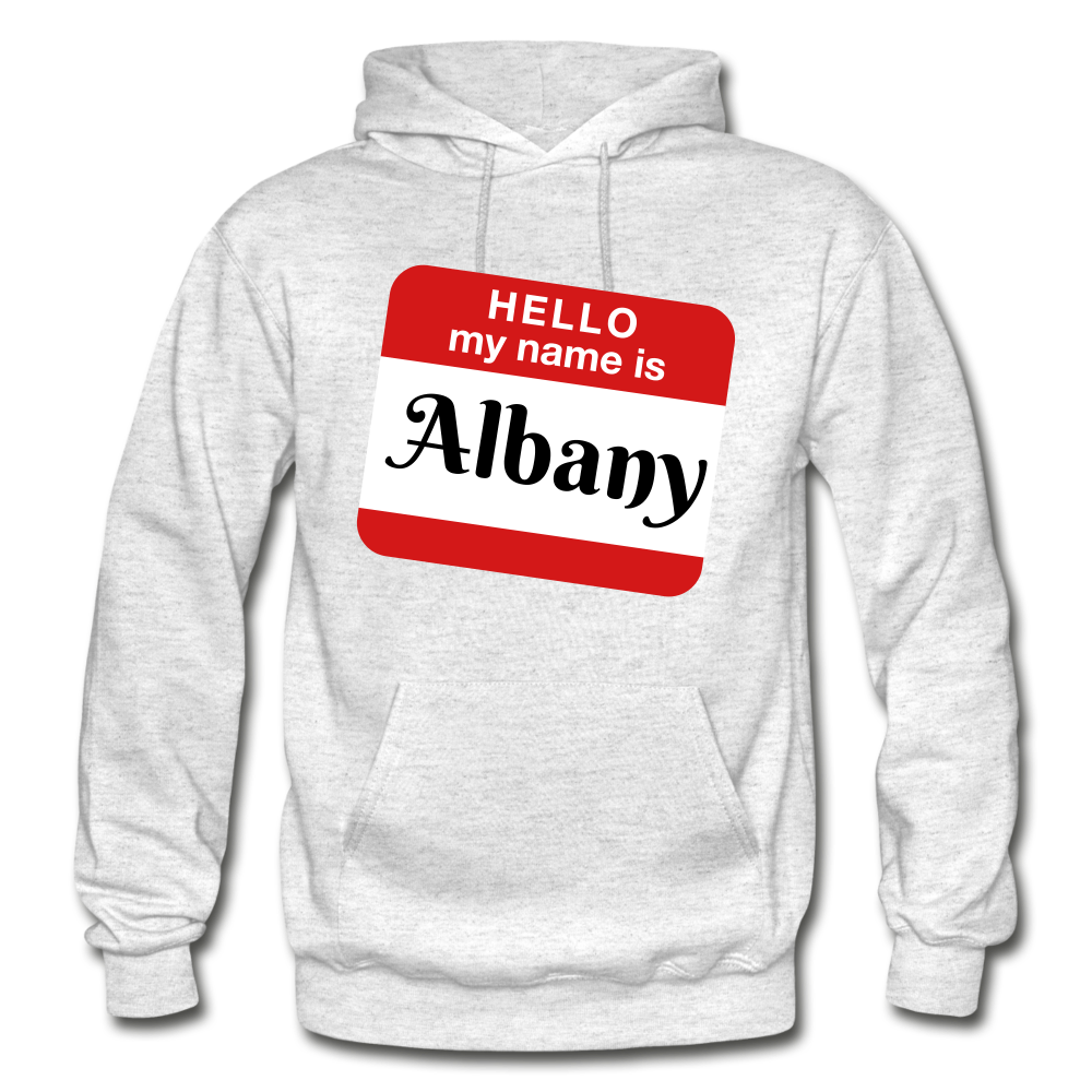 My Name Is Albany. - light heather gray