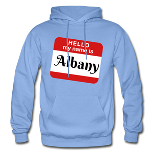 My Name Is Albany. - carolina blue
