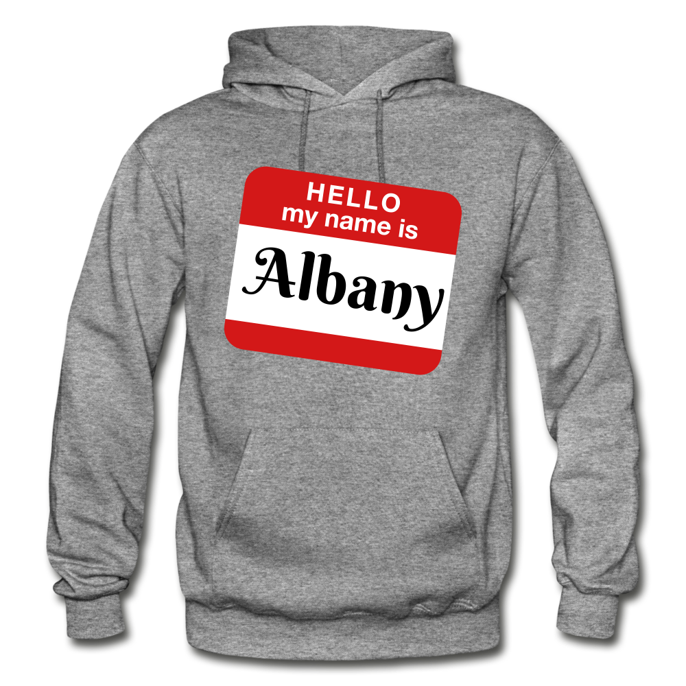 My Name Is Albany. - graphite heather