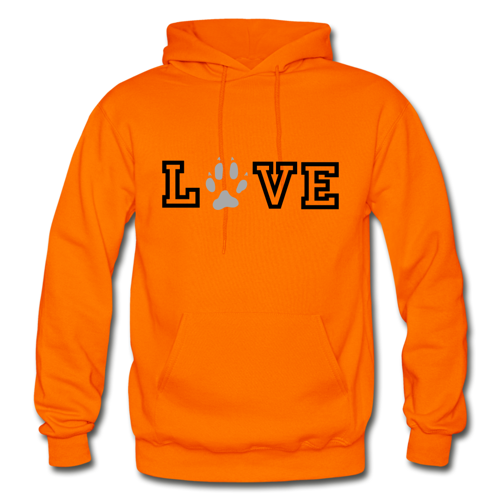 Pet Love Hoodie - orange