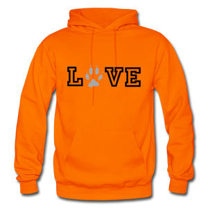 Pet Love Hoodie - orange