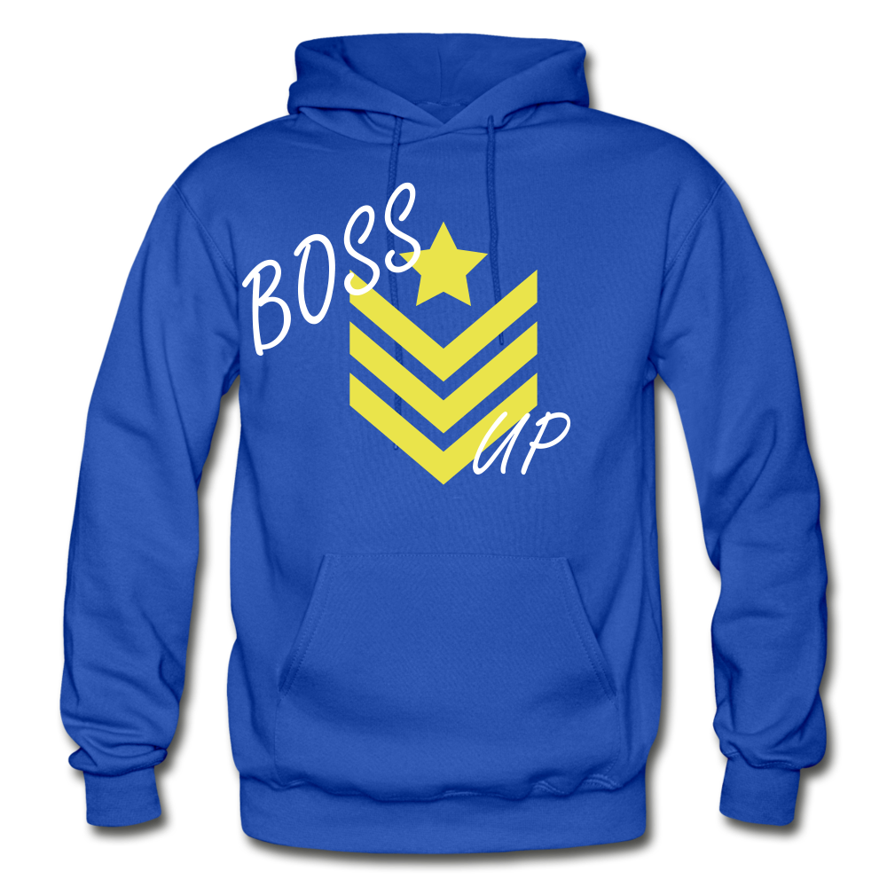 Boss Up Hoodie - royal blue
