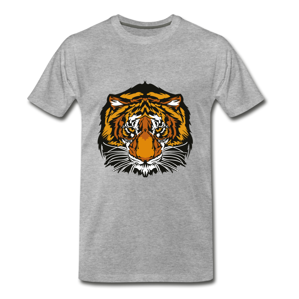 Tiger Tee - heather gray