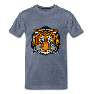 Tiger Tee - heather blue