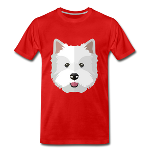 Pup Tee - red