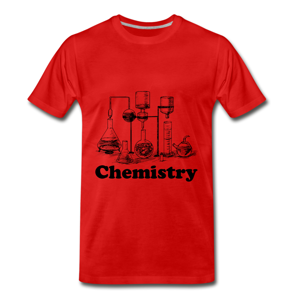 Chemistry Tee - red