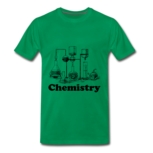 Chemistry Tee - kelly green