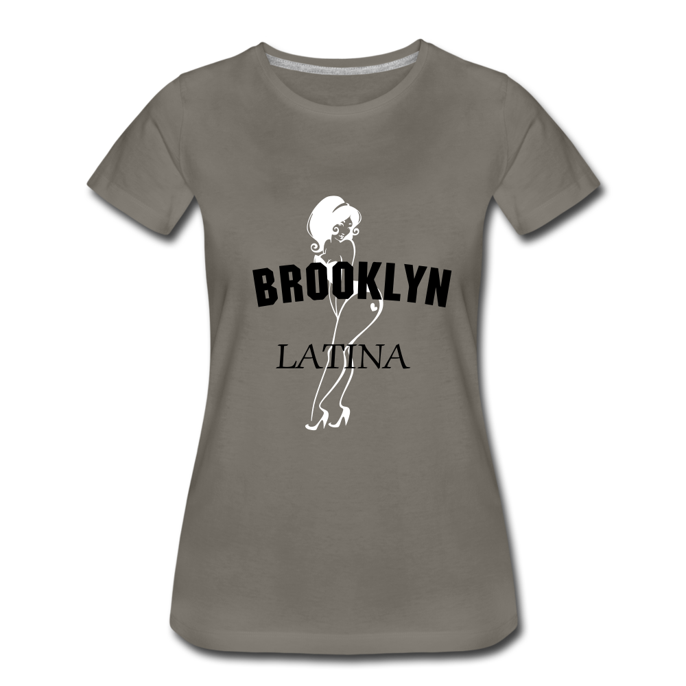 BK Latina Tee - asphalt gray