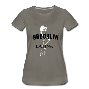 BK Latina Tee - asphalt gray