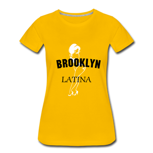 BK Latina Tee - sun yellow