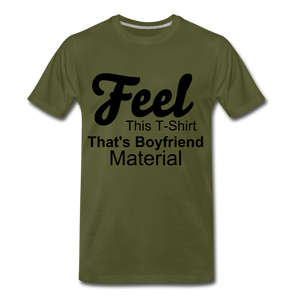 Boyfriend Material - olive green