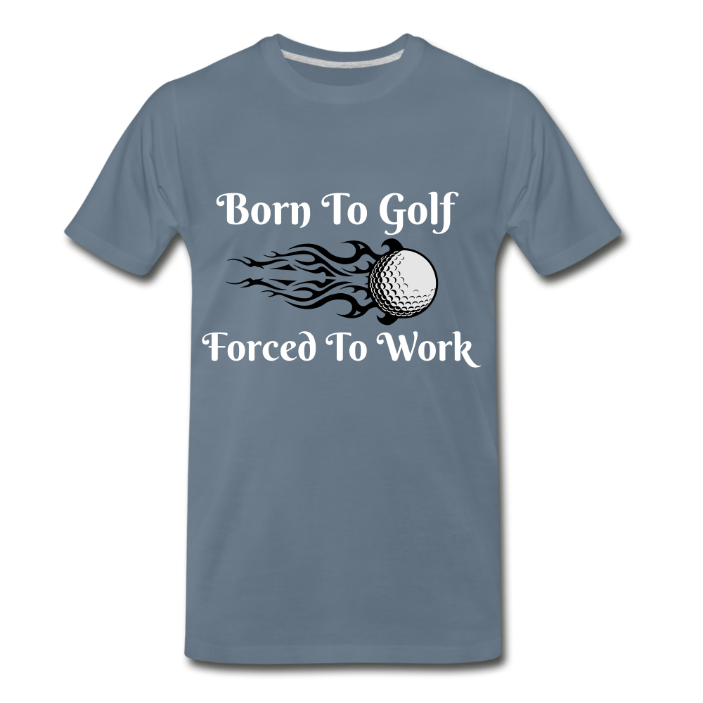 Born To Golf - steel blue