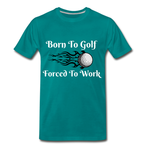 Born To Golf - teal