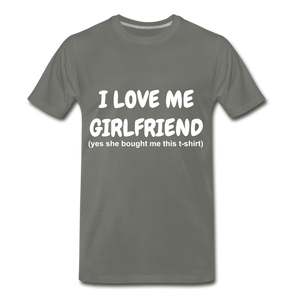 Love my Girlfriend - asphalt gray