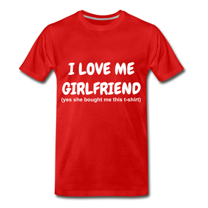 Love my Girlfriend - red