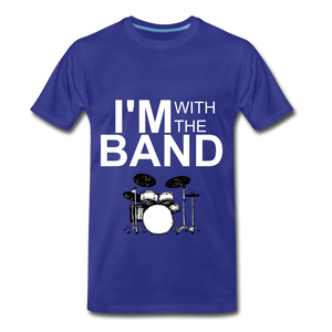 Im With The Band - royal blue
