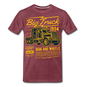 Big Truck 94 - heather burgundy