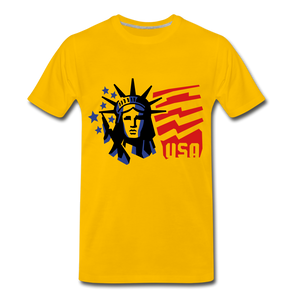 U.S.A - sun yellow