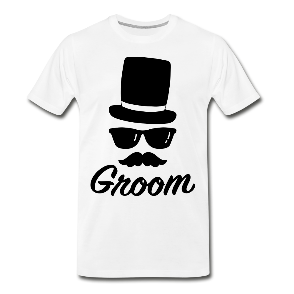 Groom Tee - white