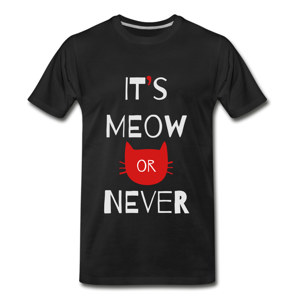 Meow Or Never - black