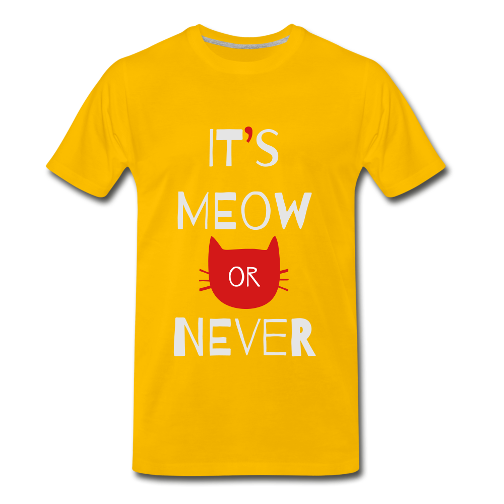 Meow Or Never - sun yellow
