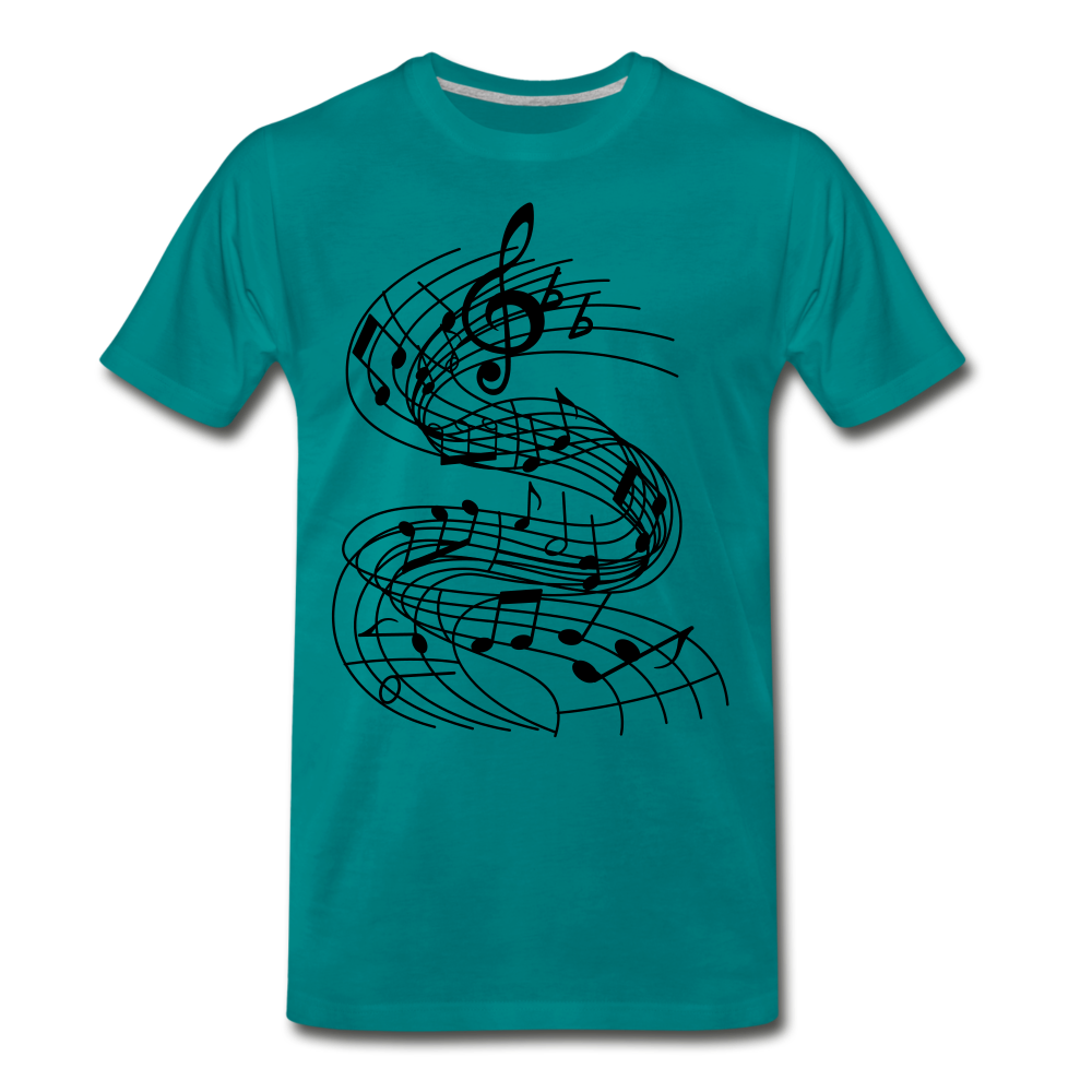 Music Notes - teal
